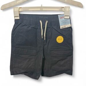 Size small Cat & Jack Kids' Ebony color Cargo Shorts